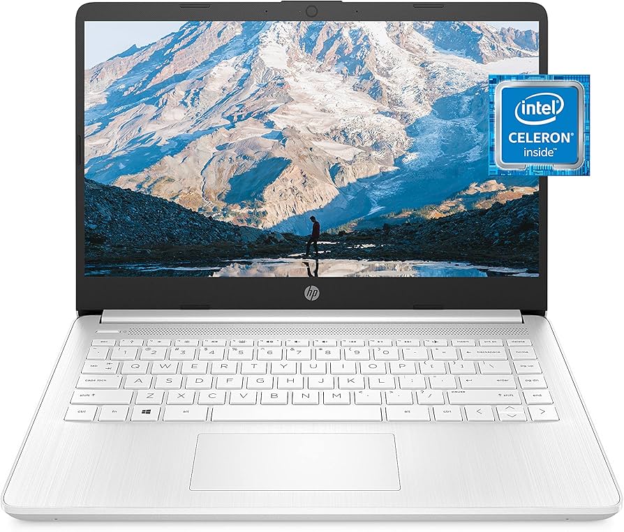 Amazon.com: HP 14 Laptop, Intel Celeron N4020, 4 GB RAM, 64 GB