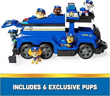 Amazon.co.jp: Paw Patrol パウパトロール チェイス トータル チーム