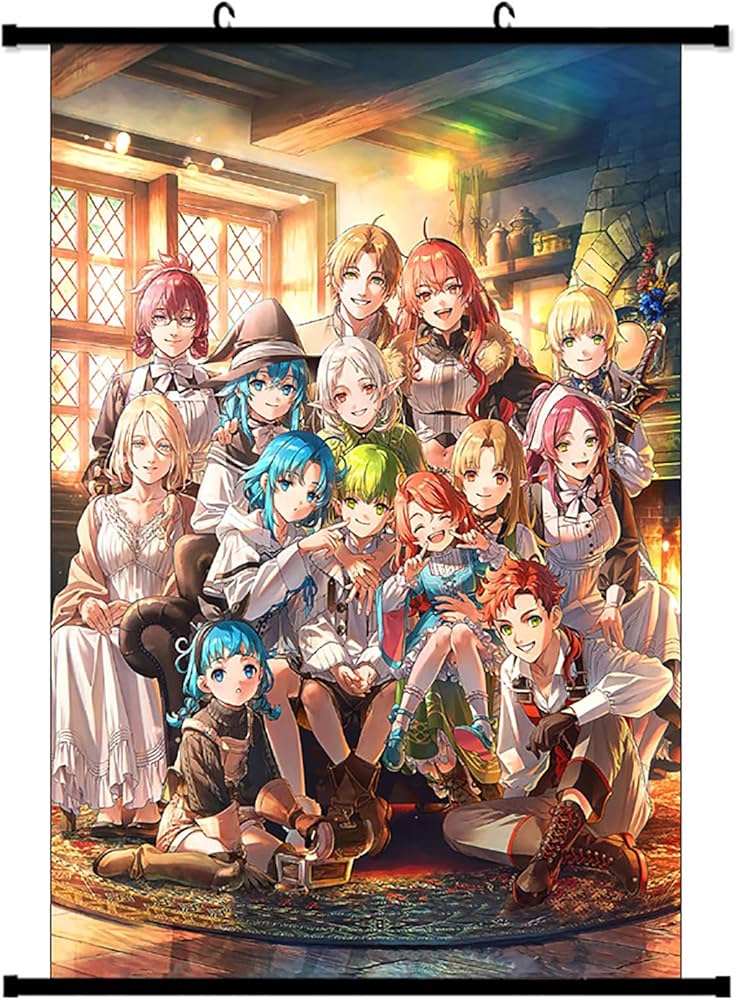 Amazon.co.jp: 無職転生 異世界行ったら本気だす タペストリー