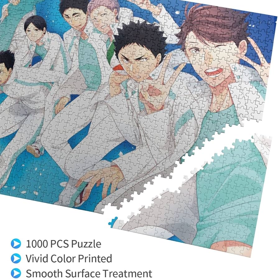 Amazon.co.jp: ハイキュー!! 1000ピース 面白い パズル 娯楽遊戯盤遊戯