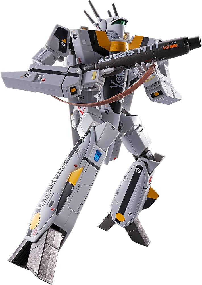 Amazon.com: Bandai spirits DX Chogokin VF-1S Valkyrie Roy Focker