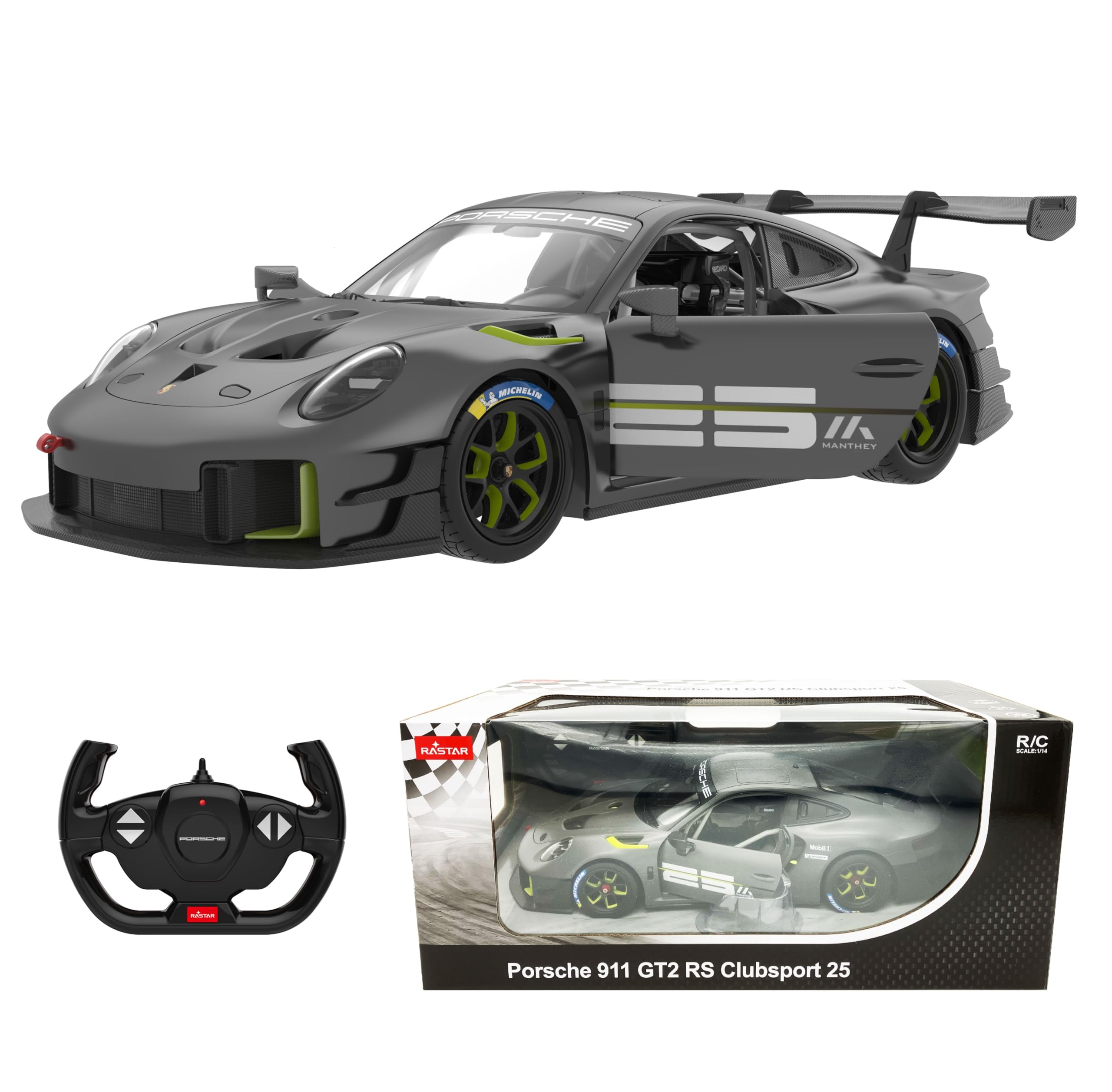 Amazon.co.jp: おもちゃラジコン ポルシェ911 GT2RS クラブスポーツ25