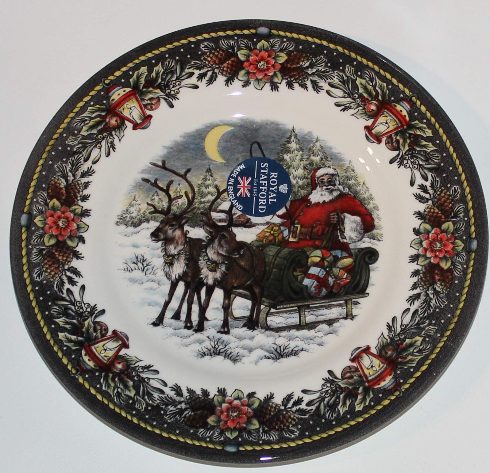 Amazon.com: Royal Stafford Santa's Sleigh Christmas Dinnerware