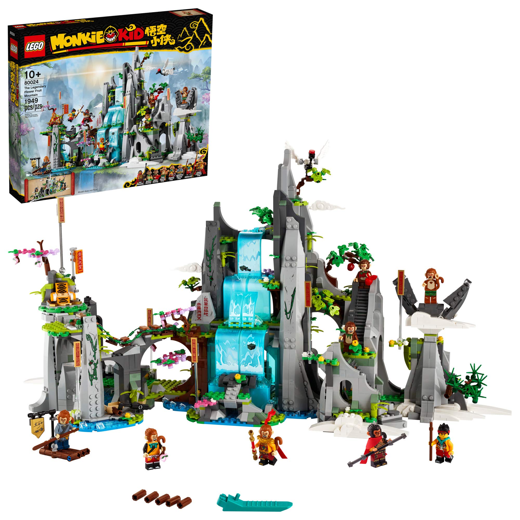 Amazon.com: LEGO Monkie Kid The Legendary Flower Fruit Mountain