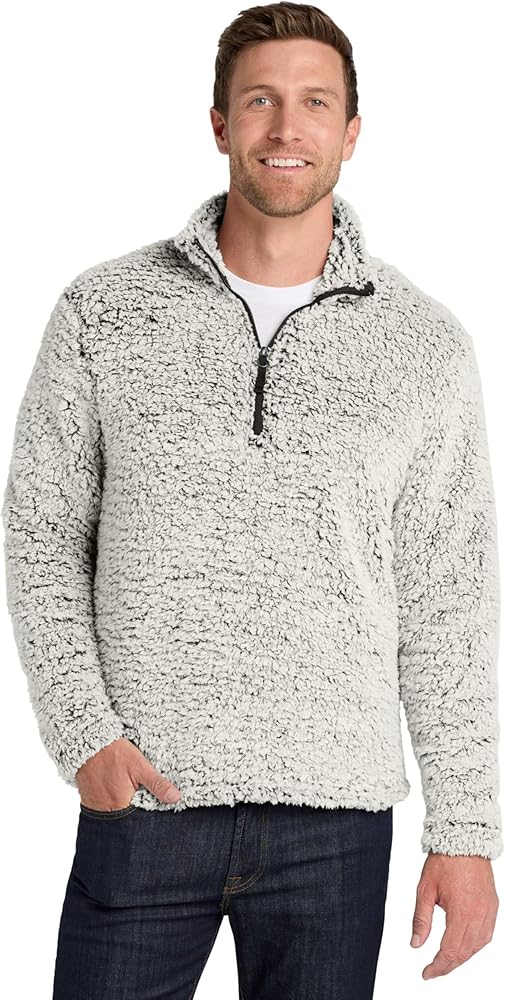 Port Authority Cozy 1/4-Zip Fleece at Amazon Men's Clothing store
