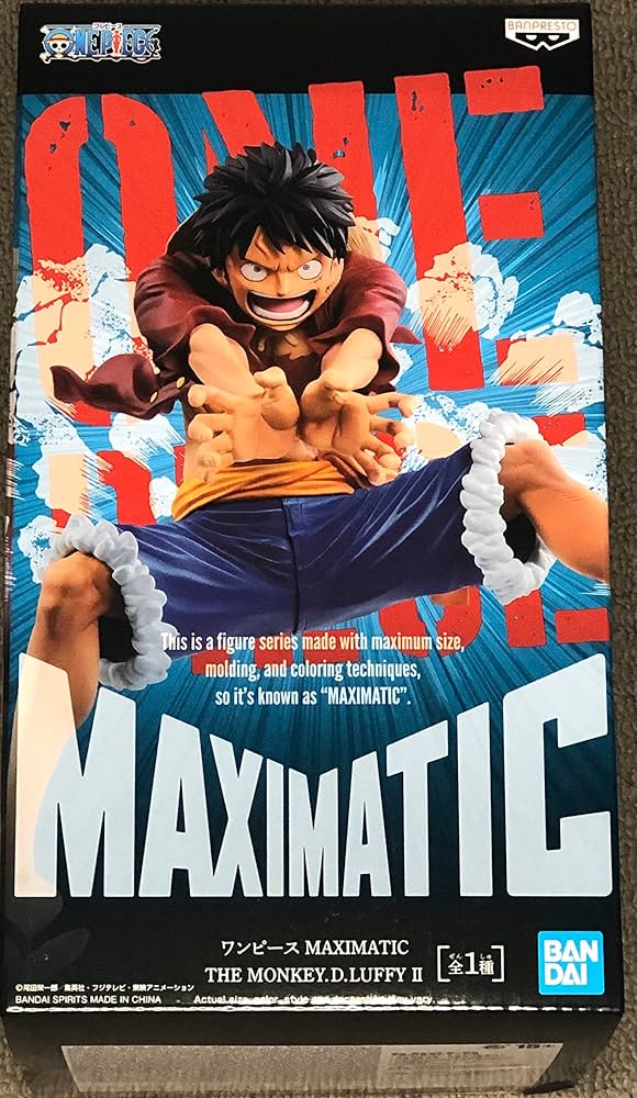 Amazon.com: Banpresto ONE Piece MAXIMATIC The Monkey.D.Luffy II