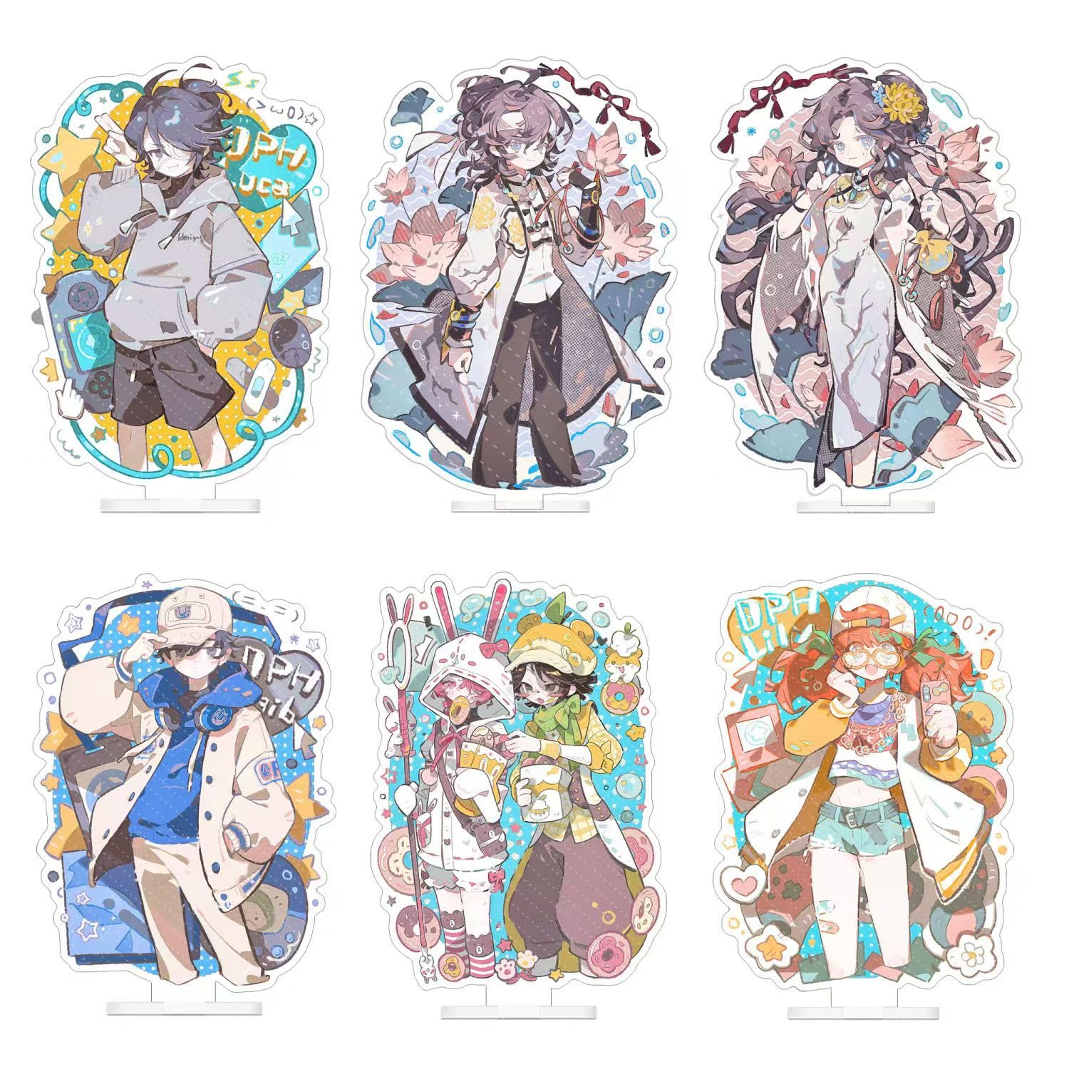 Amazon.co.jp: 第五人格 心理学者 患者 傭兵 囚人 応援団 探鉱者 昆虫