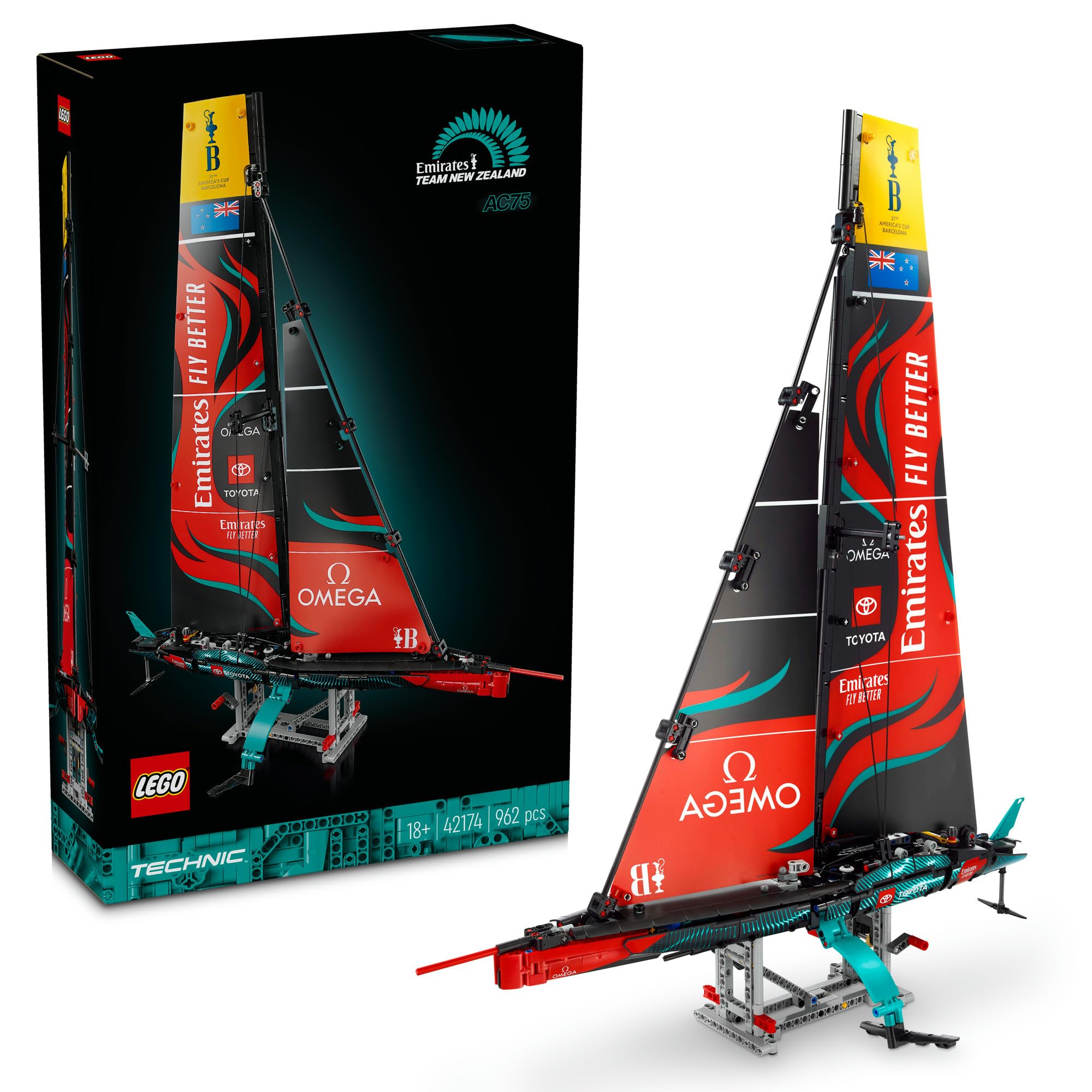 LEGO Technic Yacht Emirates Team New Zealand AC75 Building Kit