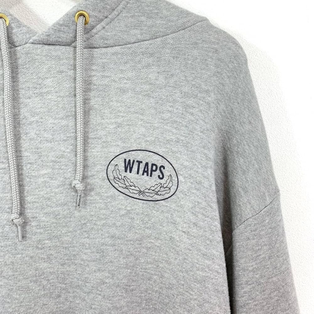 Amazon.co.jp: 21AW WTAPS academy HOODED DSPLN アッシュ グレー M