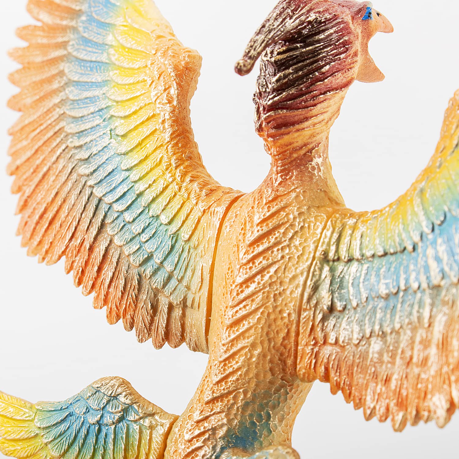 Amazon.co.jp: フェニックスフィギュア リアルなプラスチック 朱色 鳥