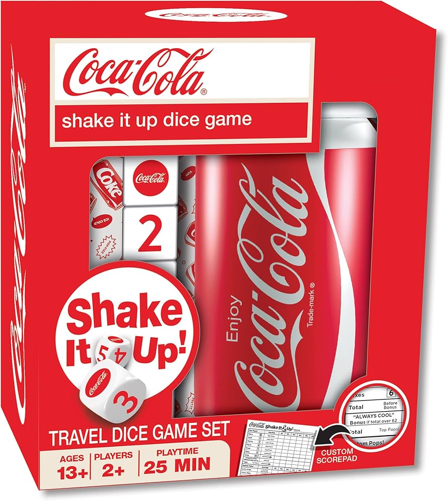 Amazon.com: Masterpieces Officially Licensed Coca Cola Shake It Up