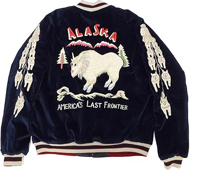 Amazon | (テーラー東洋) Tailor Toyo スカジャン アラスカ柄 TT15544