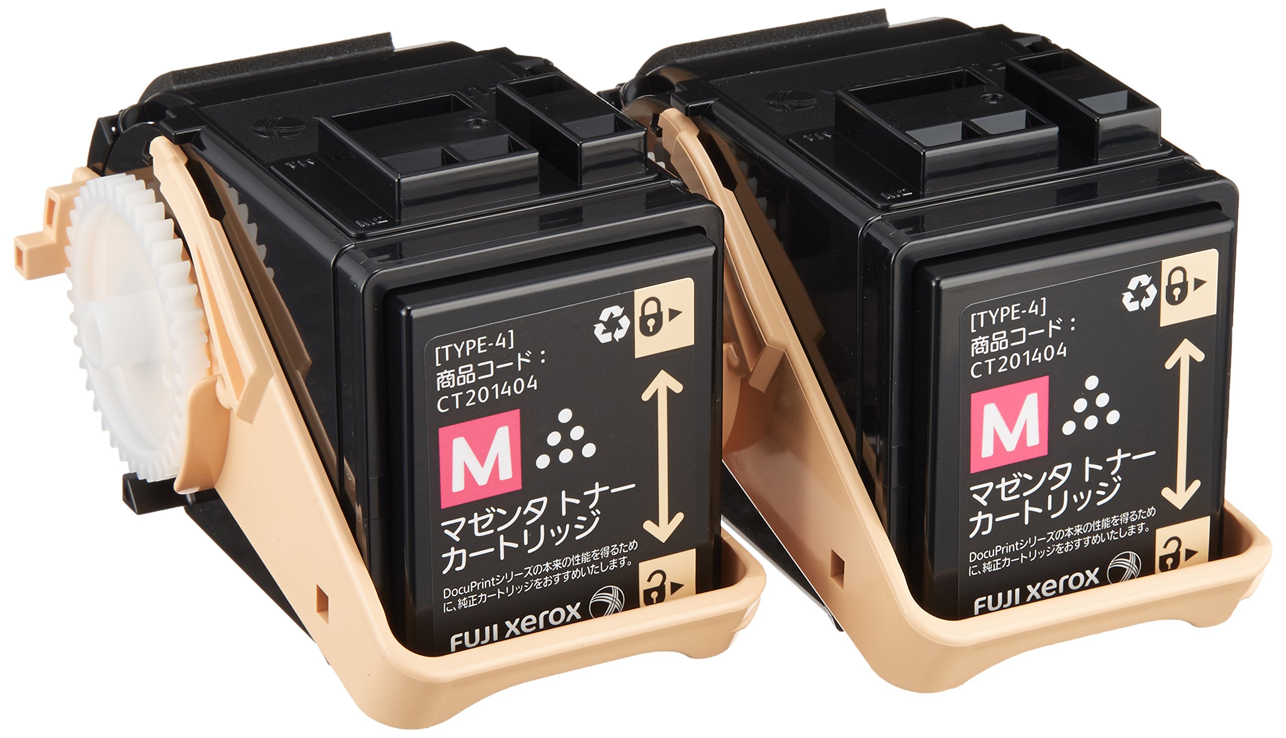 Amazon | 富士ゼロックス 純正 トナーカートリッジ マゼンタ ( M ) 2本