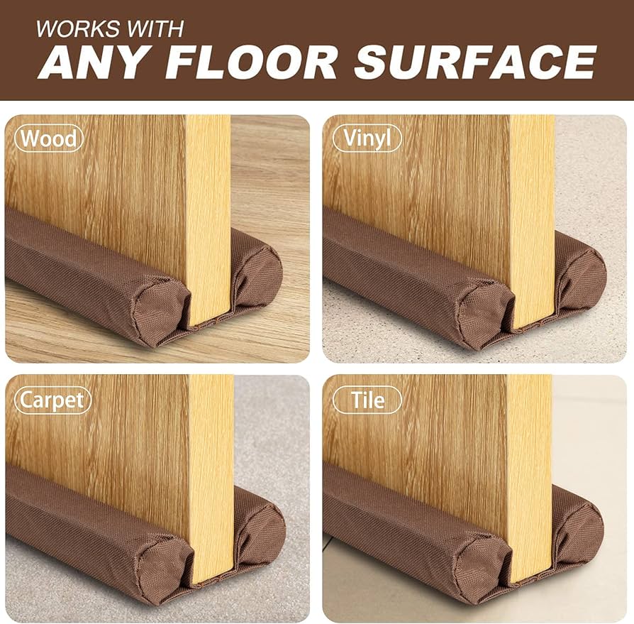 Amazon.co.jp: ドラフトドアストッパー36インチ、室内ドア用ドラフト