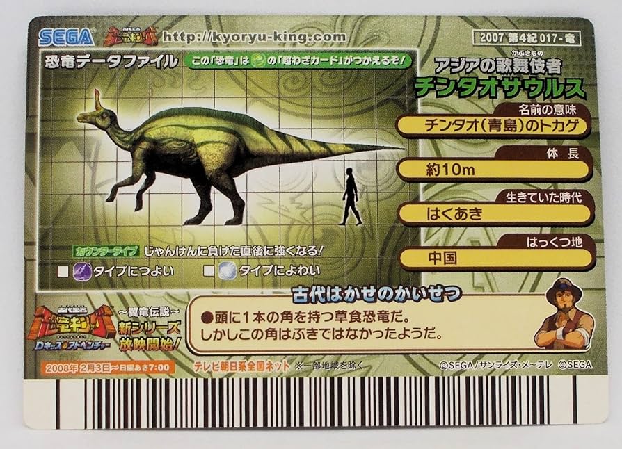 Amazon.co.jp: 【2007 第4期 017-竜】チンタオサウルス／古代王者 恐竜