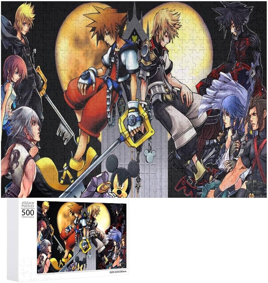 Amazon | キングダムハーツIII パズル ゲーム 300ピース/500ピース