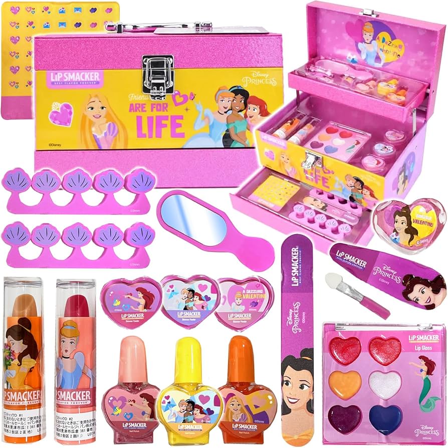 Amazon | [Lip Smacker] ディズニープリンセス キッズ コスメセット