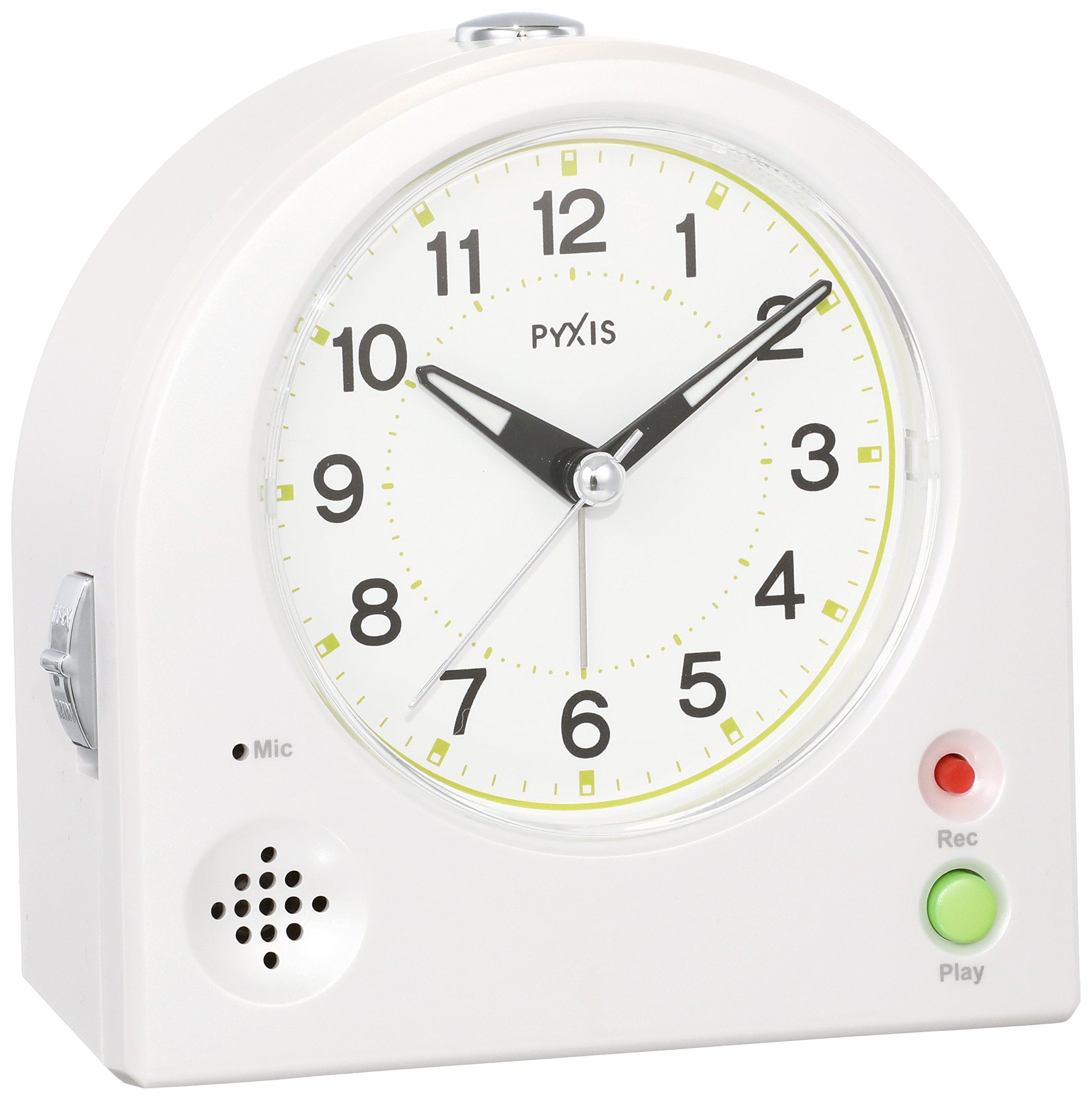 Amazon.co.jp: セイコー クロック 目覚まし時計 アナログ 録音 再生