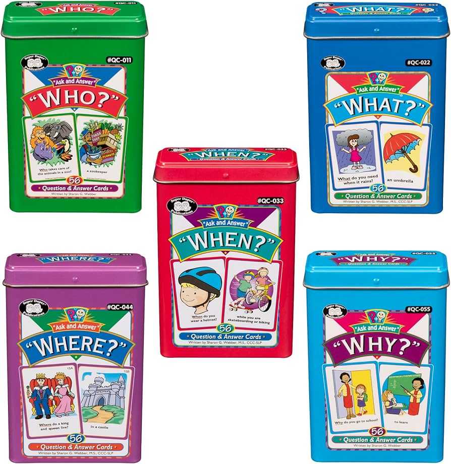 Amazon.com: Super Duper Publications | Ask and Answer WH Question