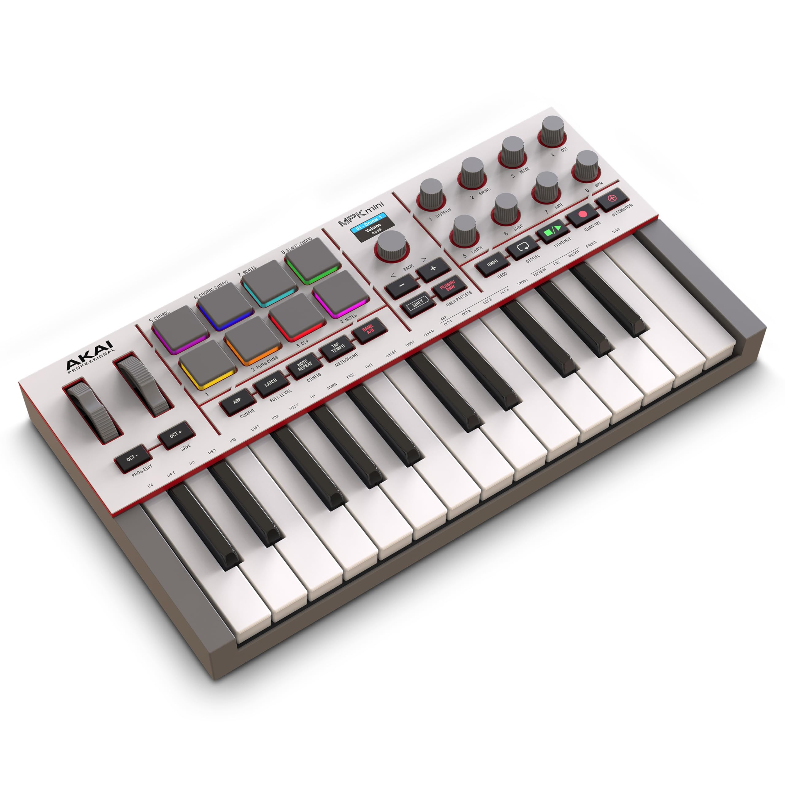 Amazon.com: Akai Professional MPK Mini IV USB-C MIDI Keyboard