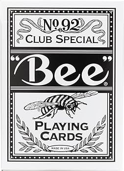 Amazon.co.jp: Bee Signature シリーズ トランプデッキ ブラック