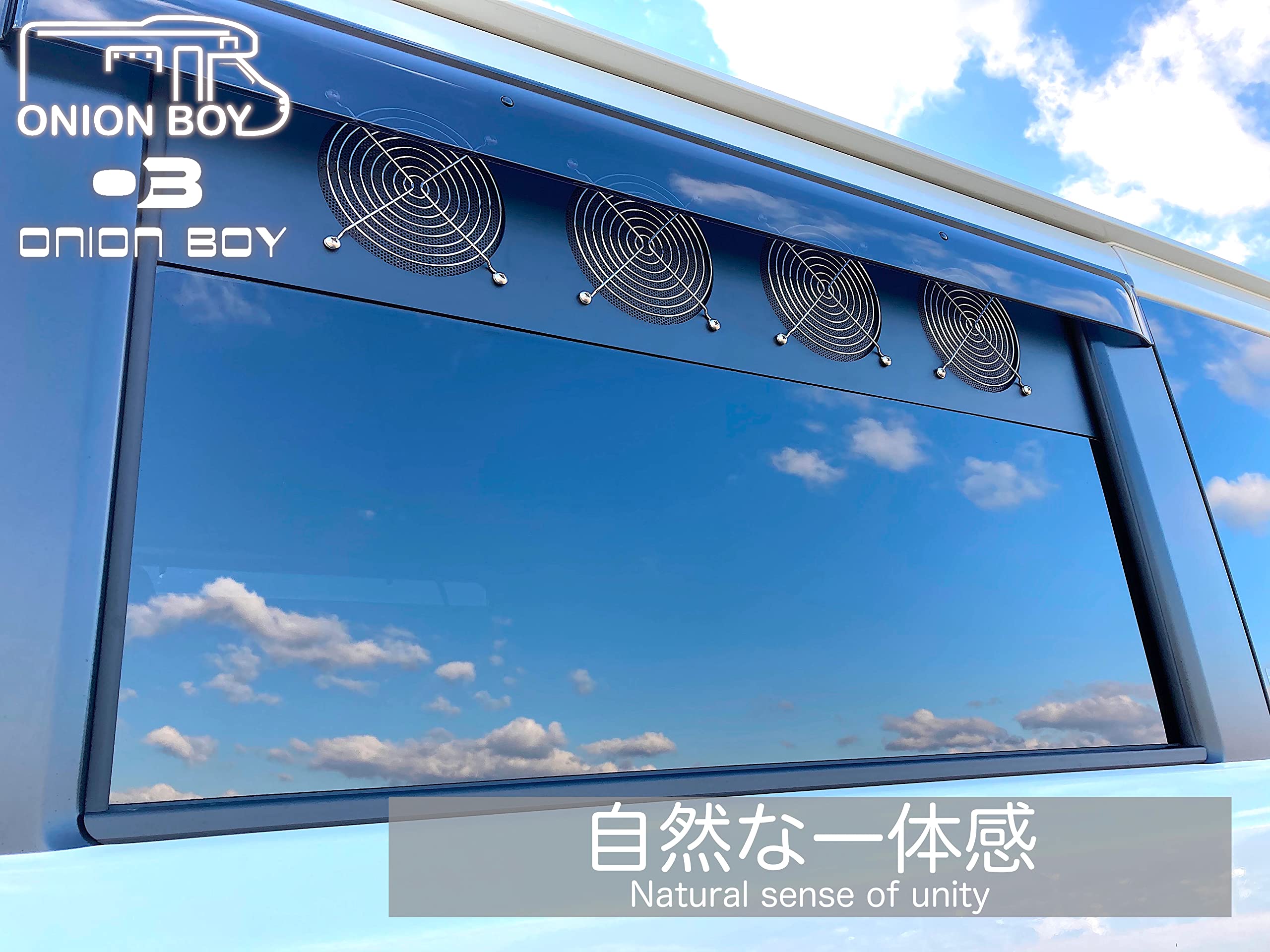 Amazon | 2代目 ホンダ フリード GB5 6 7 8 ウインドーバグファン 4連