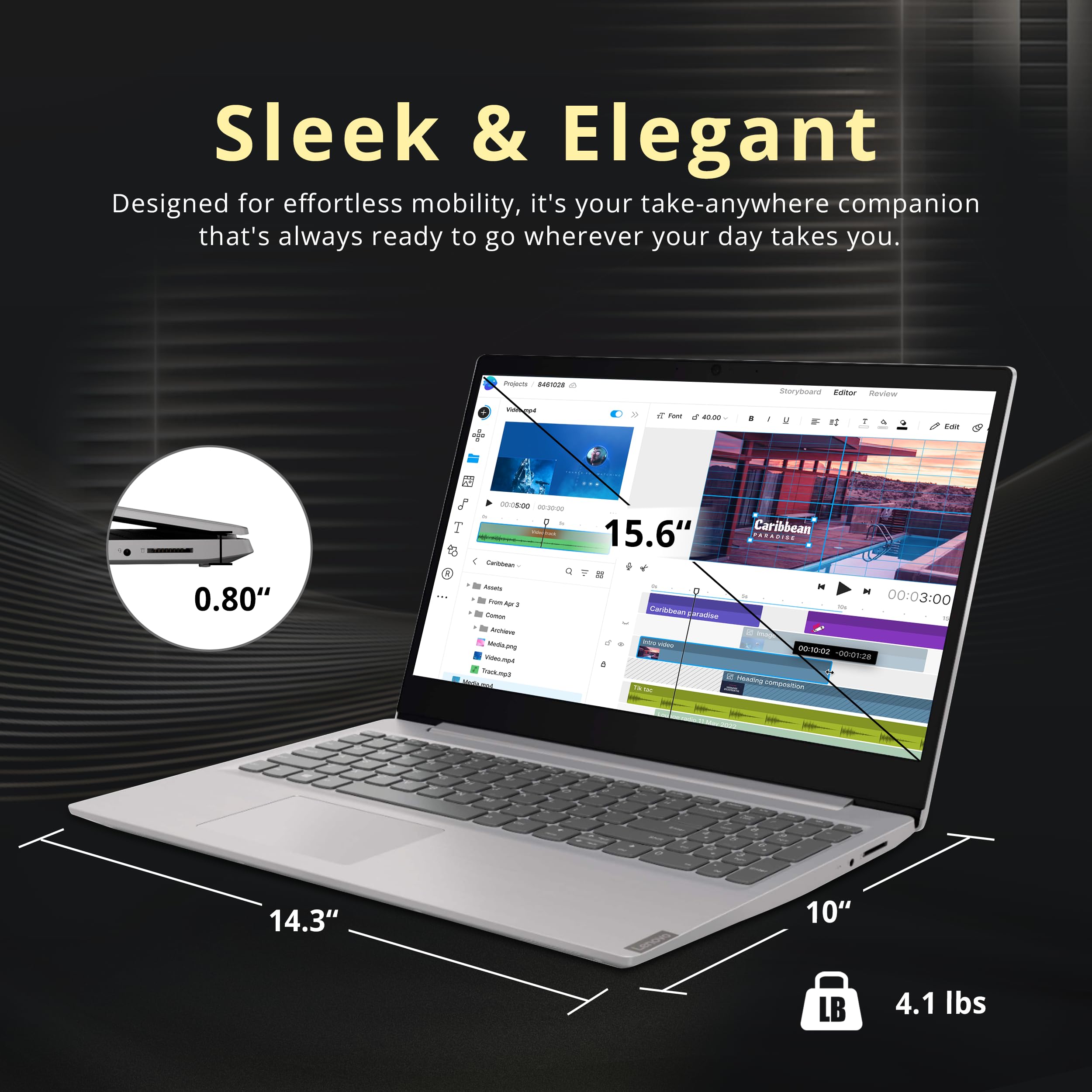 Amazon.com: Lenovo IdeaPad 15.6