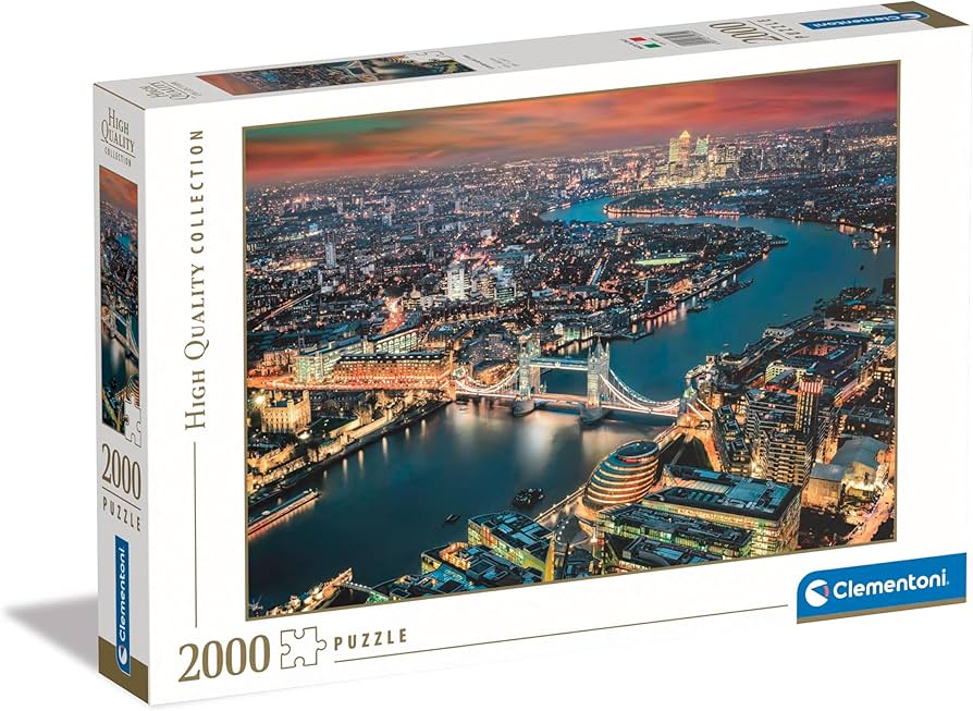 Amazon.com: Clementoni - 32082 - Puzzle Collection - London Aerial