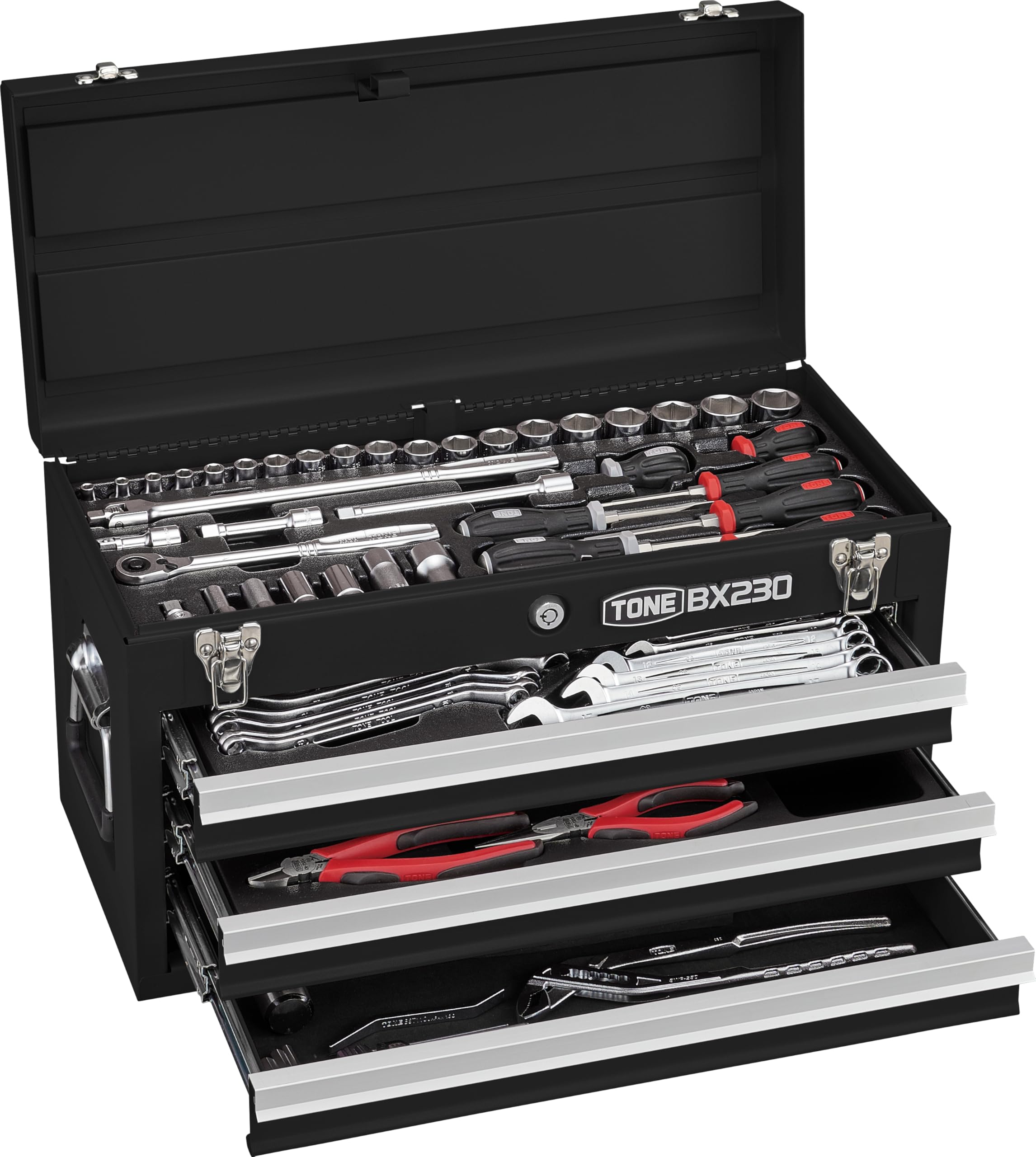 Amazon | トネ(TONE) ツールセット TSA350BK 差込角9.5mm(3/8