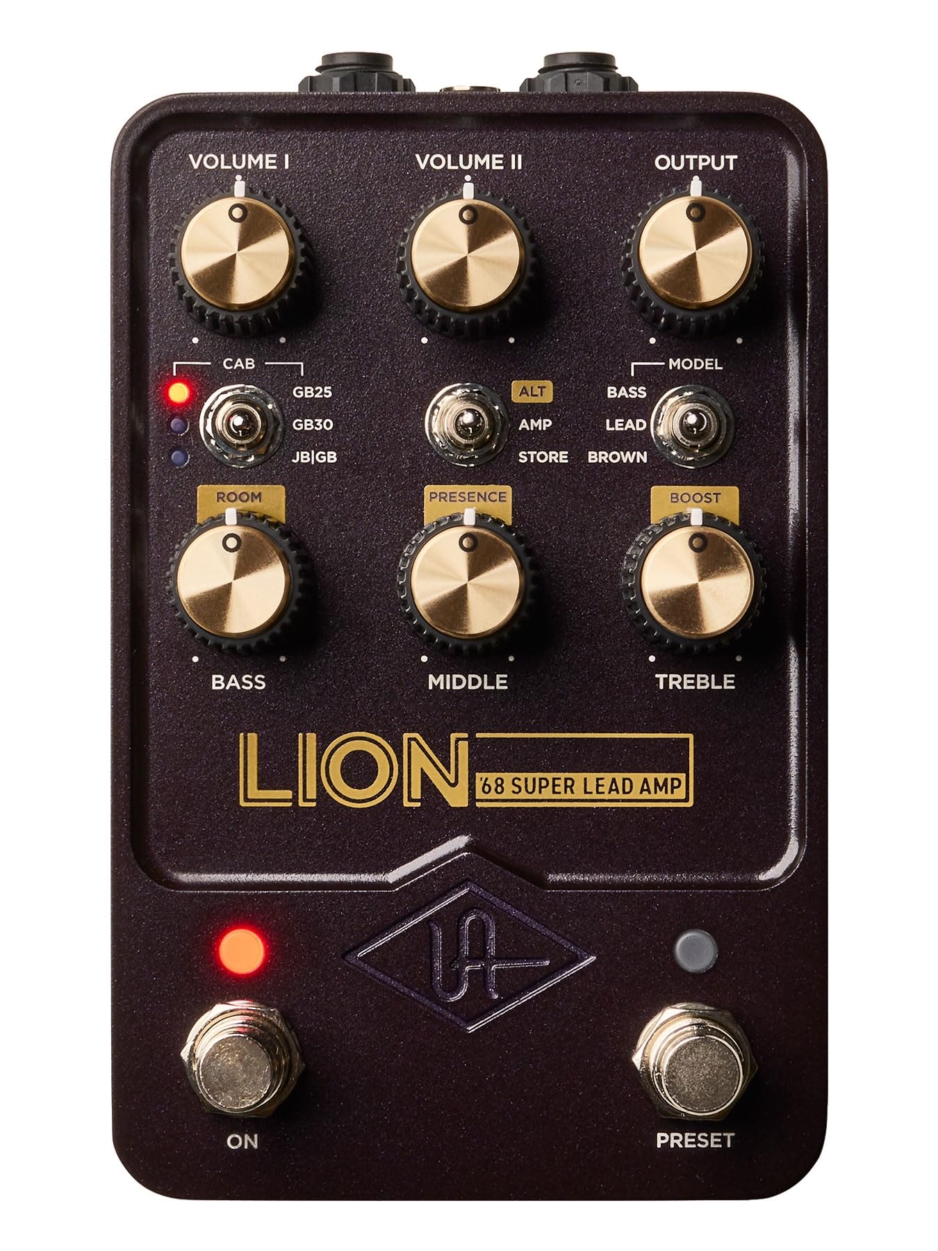 Amazon.co.jp: Universal Audio Lion 68 スーパーリードアンプペダル