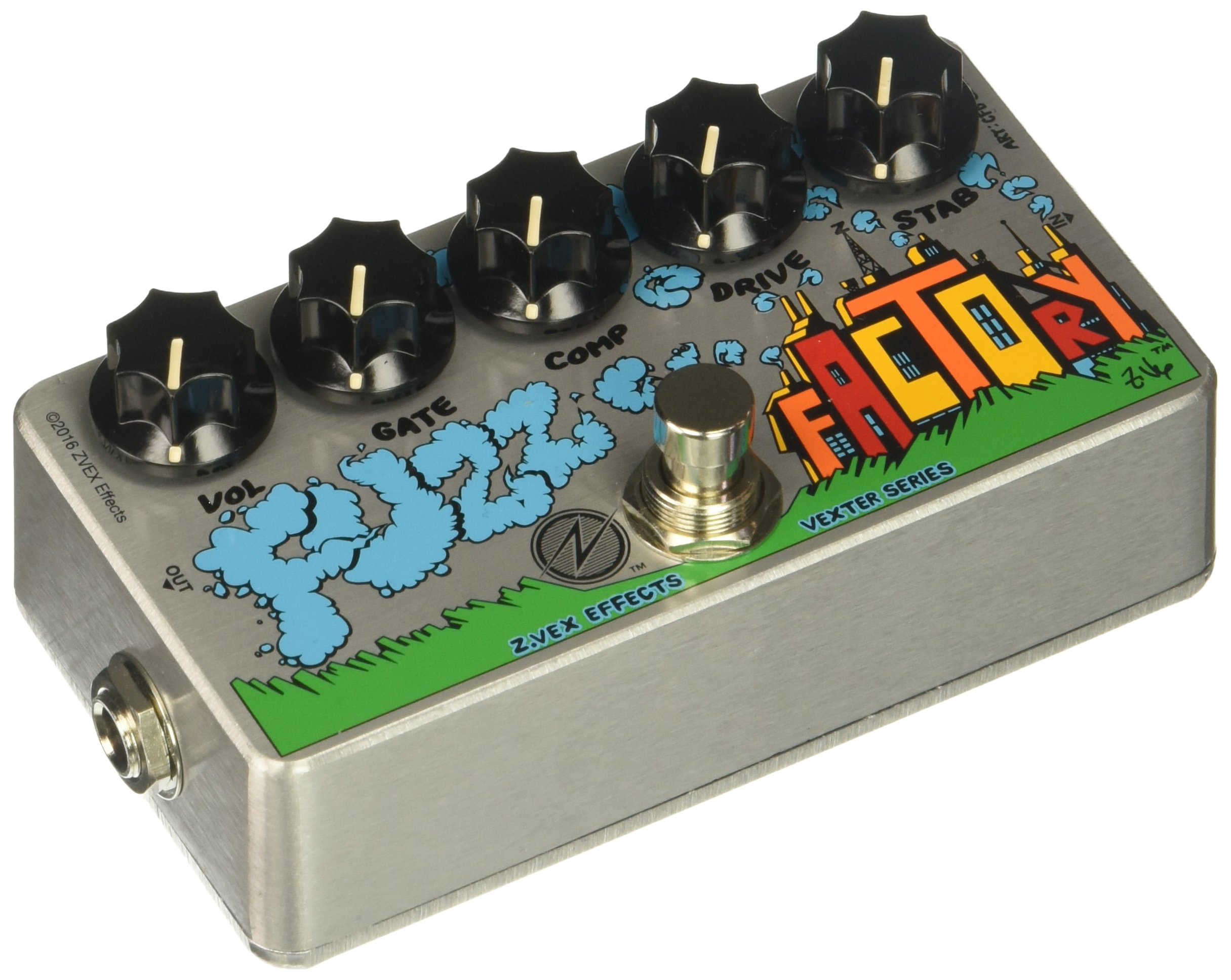 ZVEX Effects Fuzz Factory Vexter Series Fuzz Guitar Pedal : Amazon
