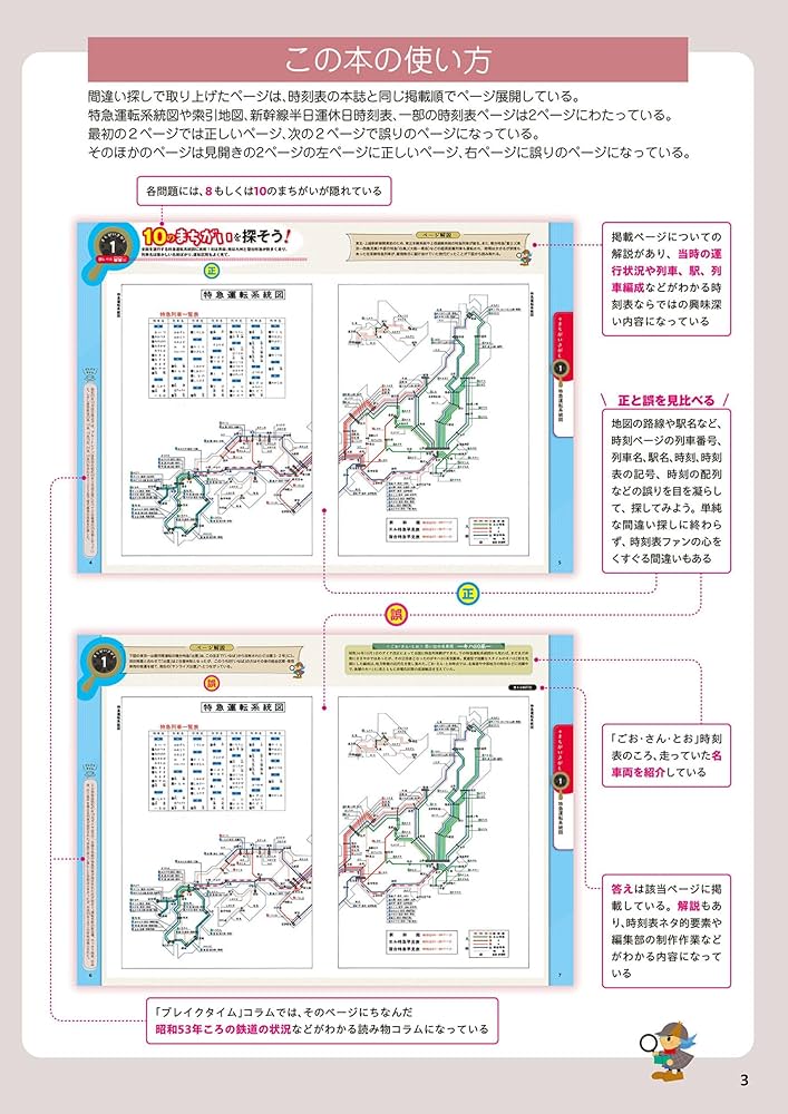 懐かしい時刻表で間違い探し！1978年10月号 (諸書籍) | JTB時刻表 編集