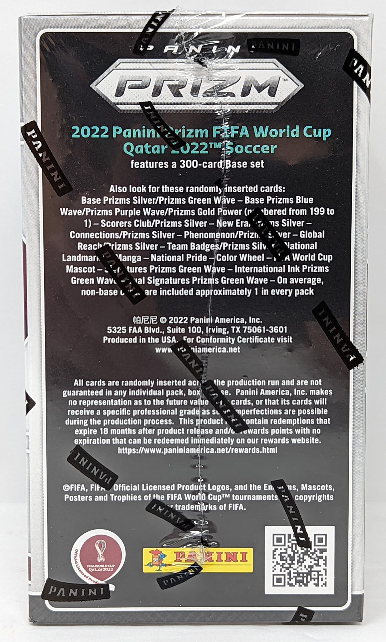 Amazon.co.jp: 2022 パニーニ プリズム FIFAワールドカップ カタール