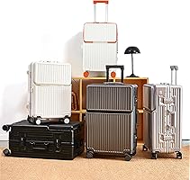 Amazon.com | 2-Piece Hardshell Zipperless Luggage Set, 20/26