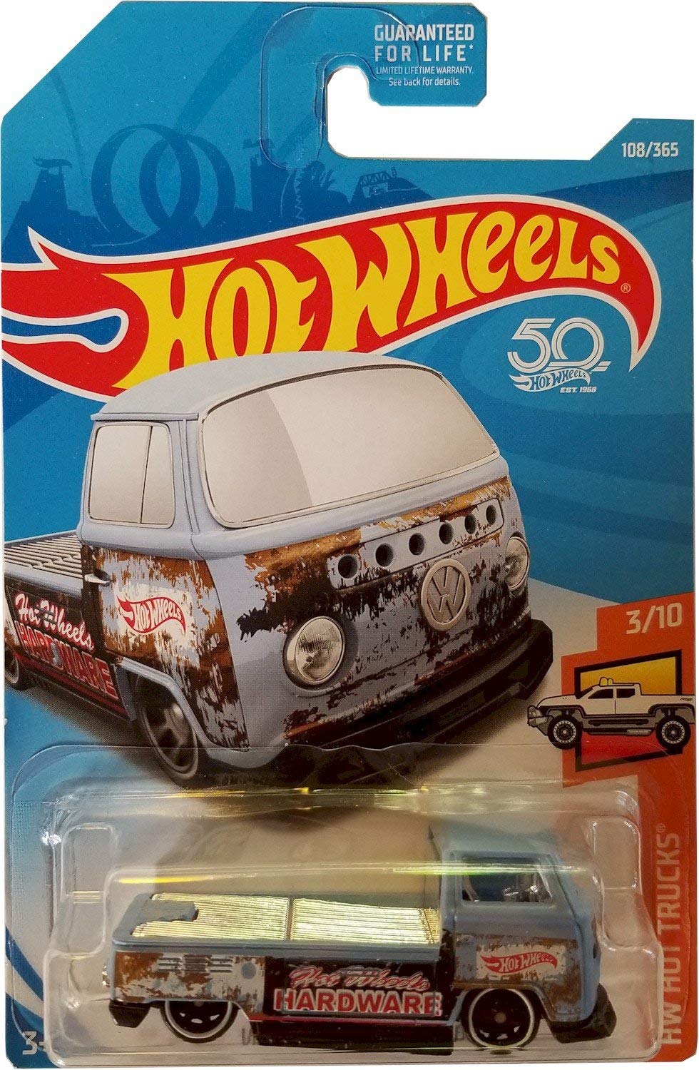 Amazon | Hot Wheels 2018 50th Anniversary HW Hot Trucks Volkswagen