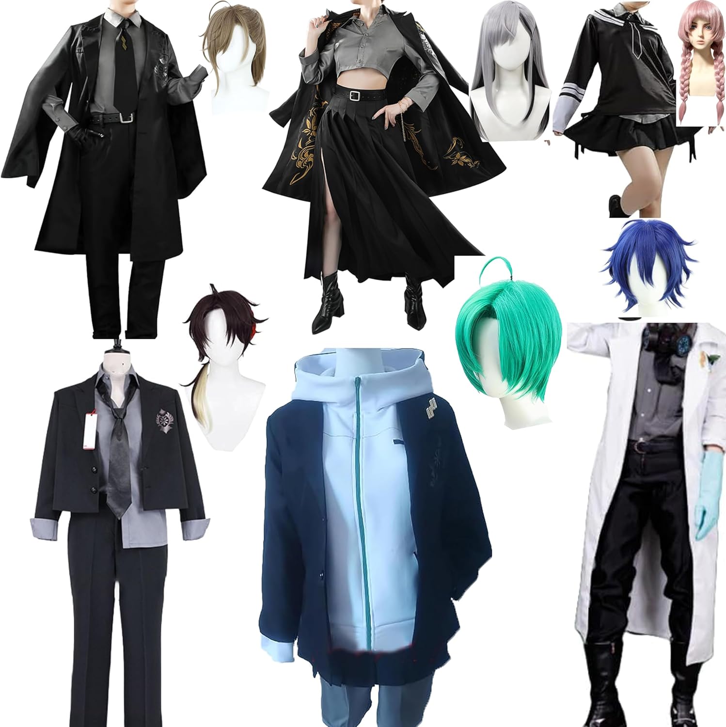 Amazon.co.jp: [青空COS] コスプレ 七次元生徒会 叶 樋口楓 三枝明那