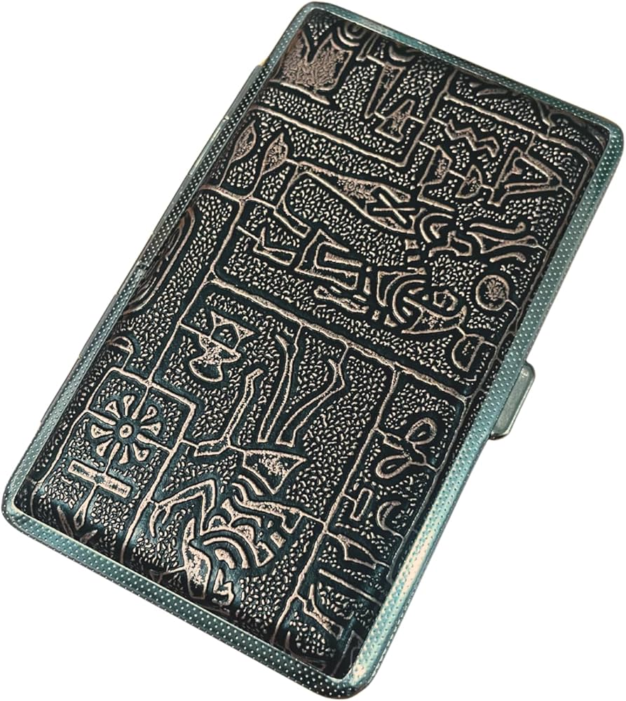 Amazon | シガレットケース タバコケース ステンレス製 スリム