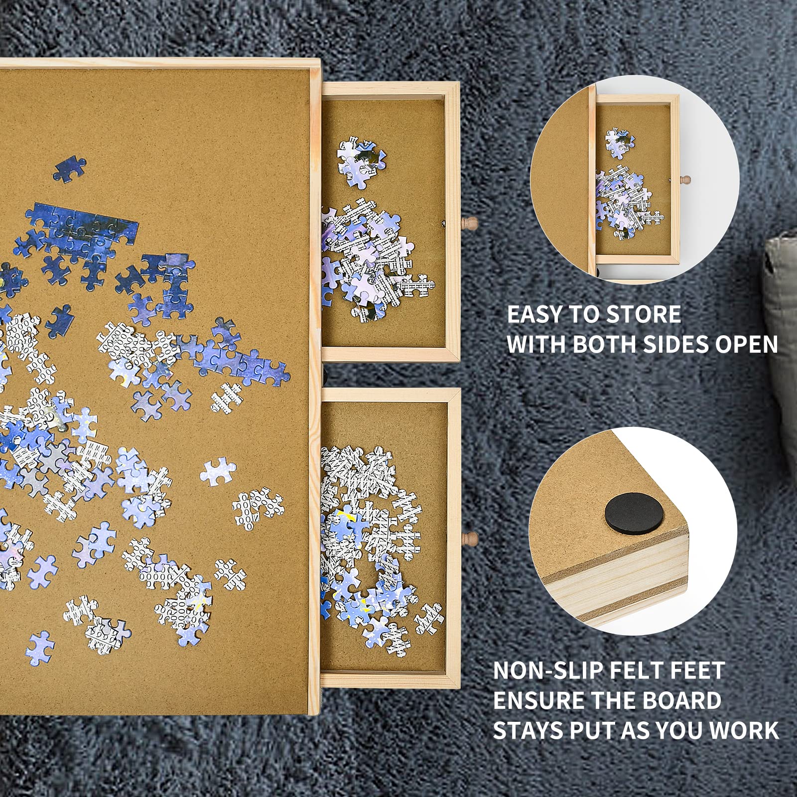 Amazon | 1000ピース パズルテーブル 大人用 ジグソーパズル