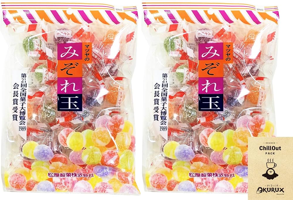 Amazon.co.jp: OKURUX [2袋セット] 松屋製菓 マツヤのみぞれ玉 160g ×2