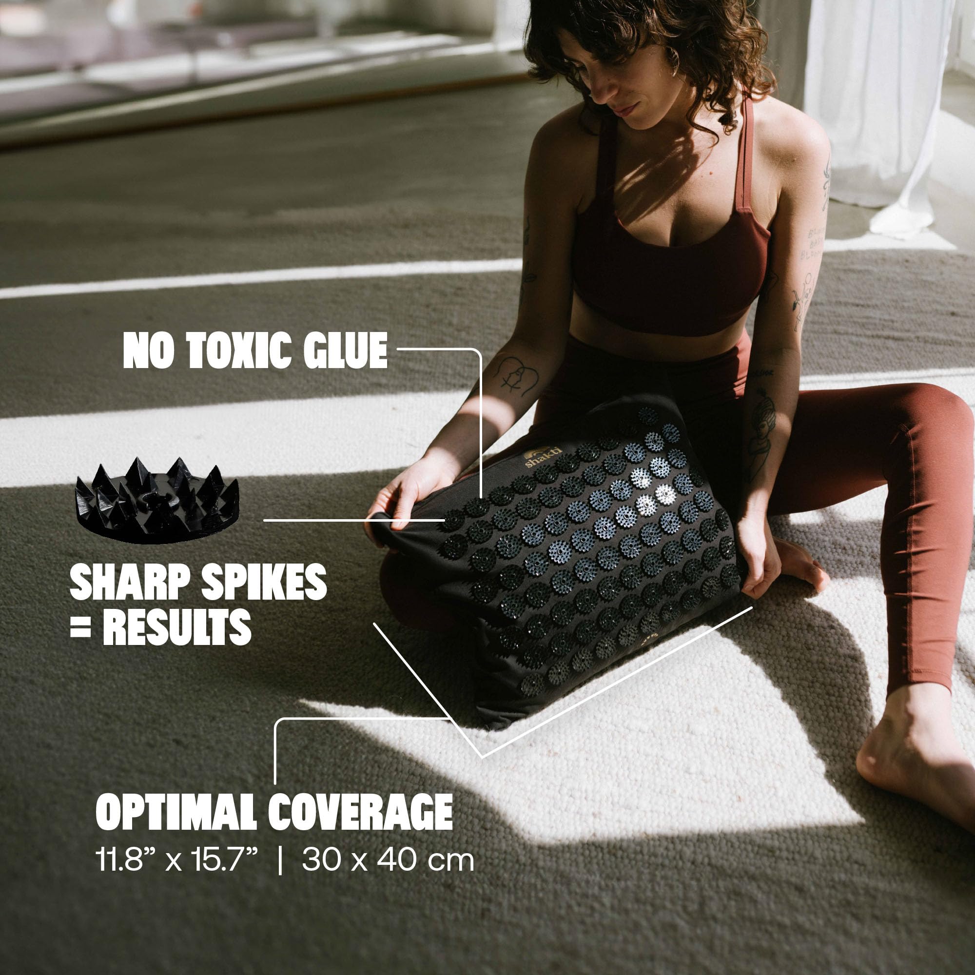 Amazon.co.jp: ShaktiMat 指圧枕 プレミアムオリジナルレベル