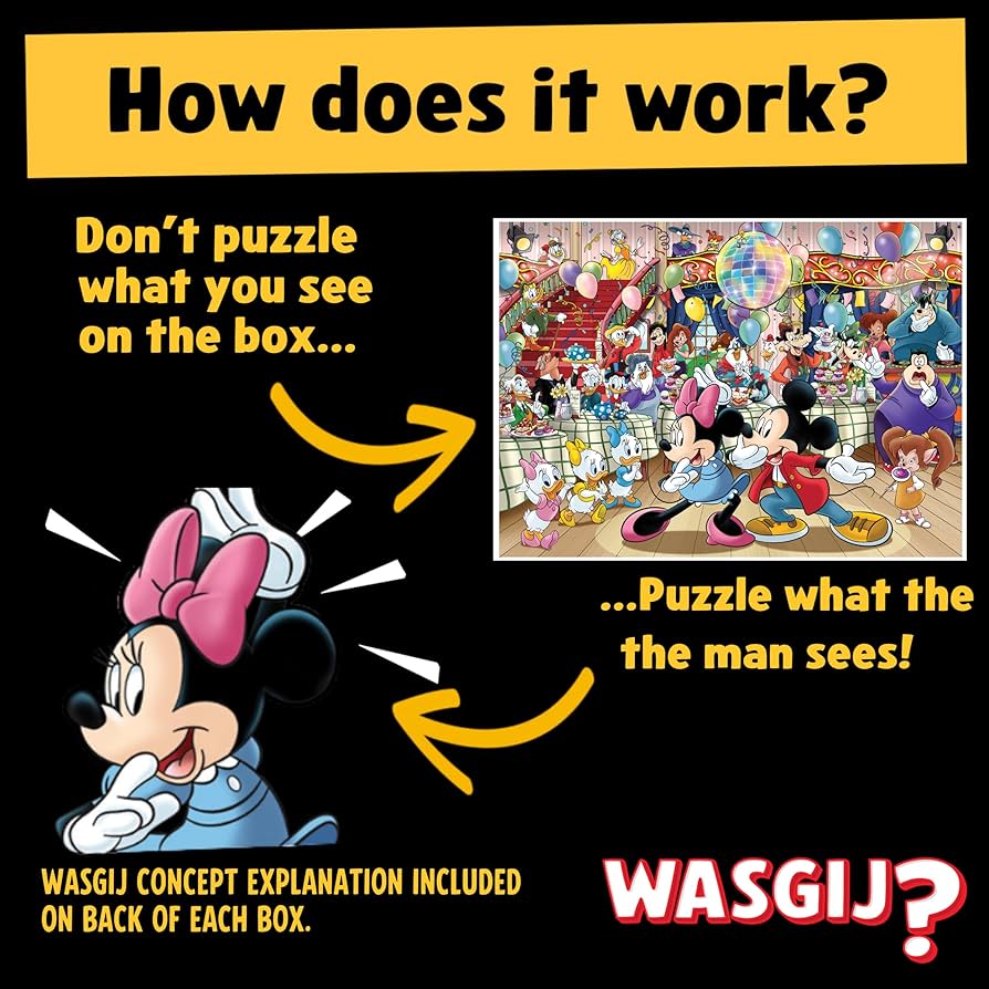 Amazon | Wasgij オリジナル ミッキーのパーティー - ディズニーが