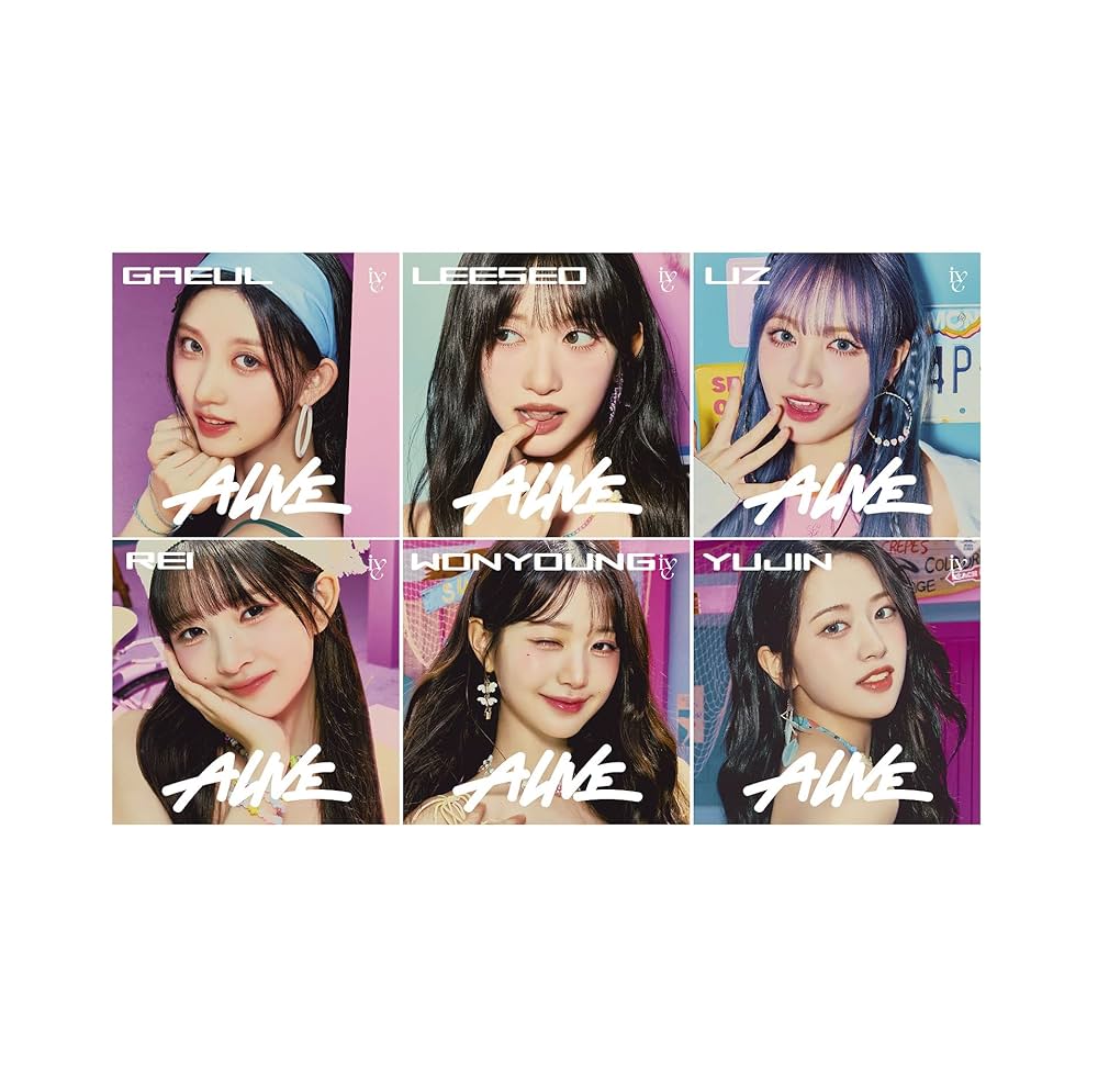 IVE - 1st EP Alive Member Solo Jacket Edition Japan version CD