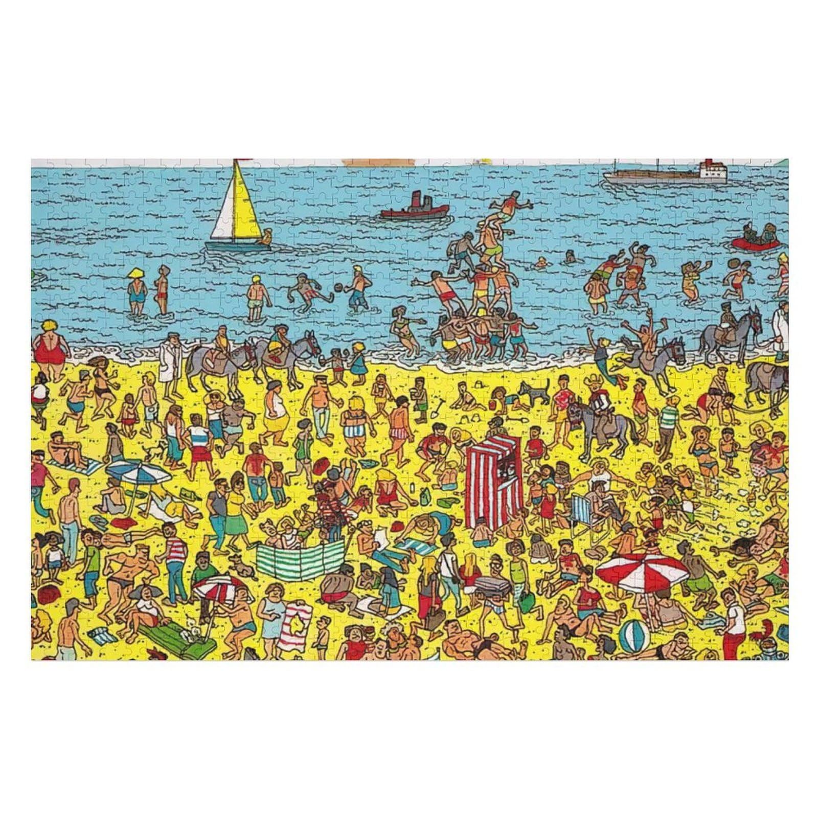 Amazon | ウォーリーをさがせ ジグソーパズル 1000ピース 子供向け