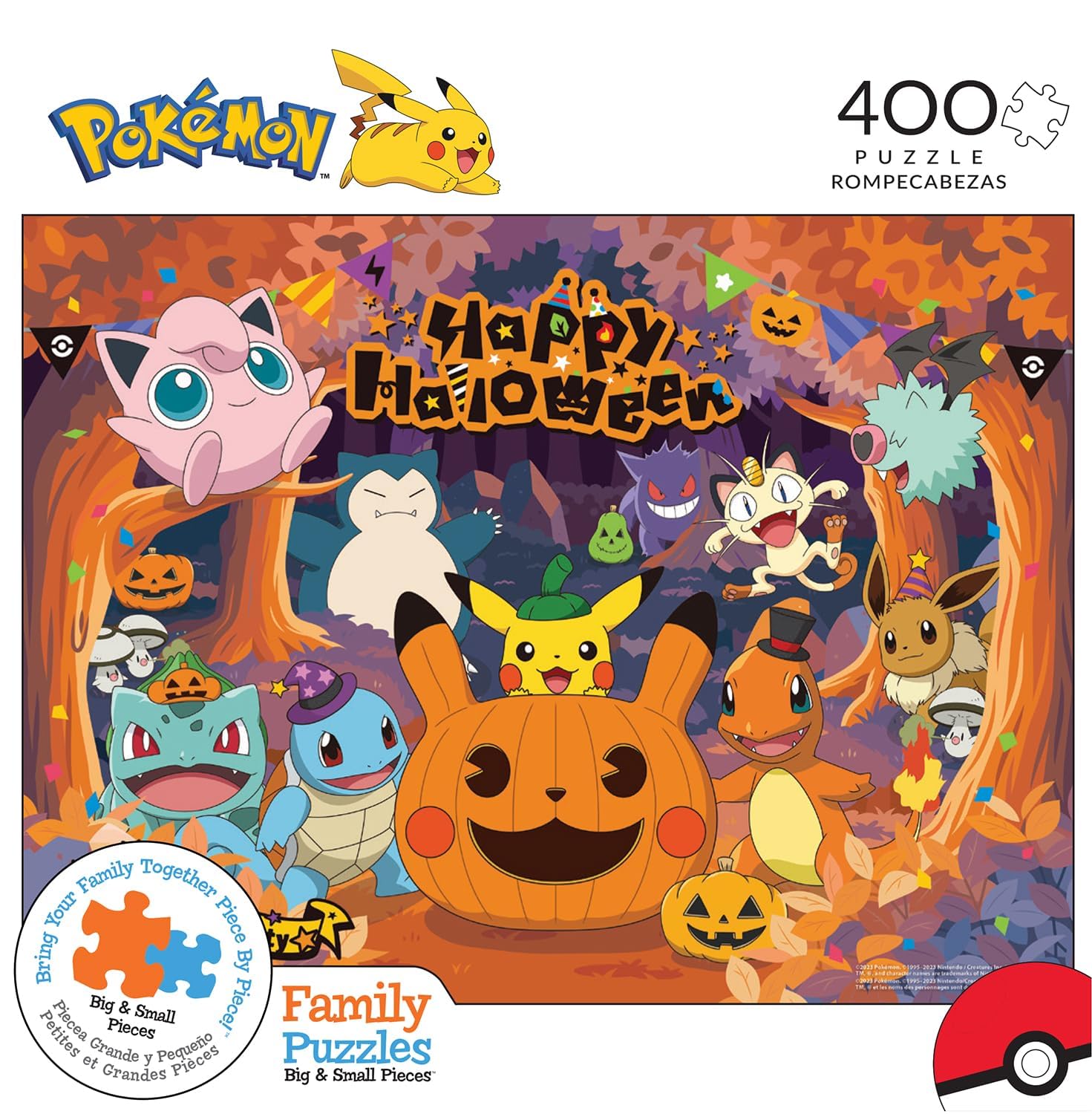 Amazon | Buffalo Games - ポケモン - ハロウィン - 400ピース