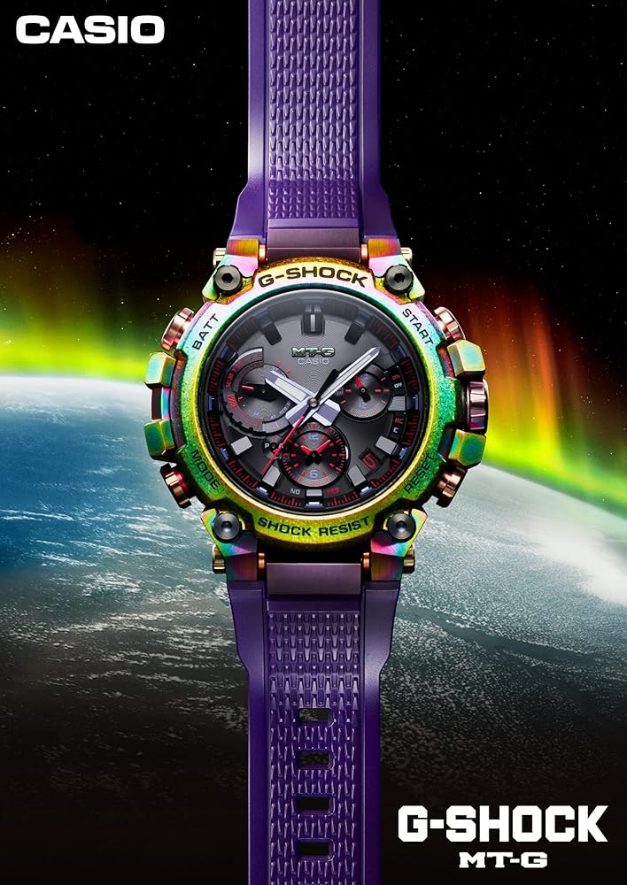 Amazon.com: Casio MTG-B3000PRB-1AJR [G-Shock Aurora Oval Concept