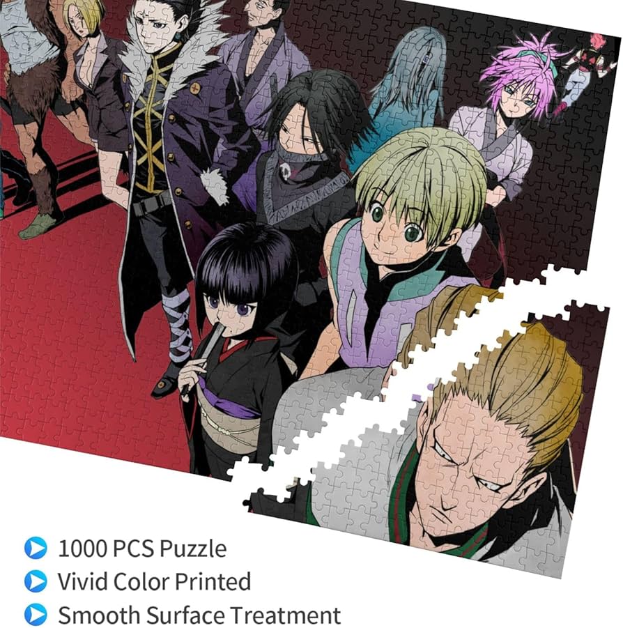 Amazon.co.jp: ジグソーパズル パズル ハンターハンター 木製パズル