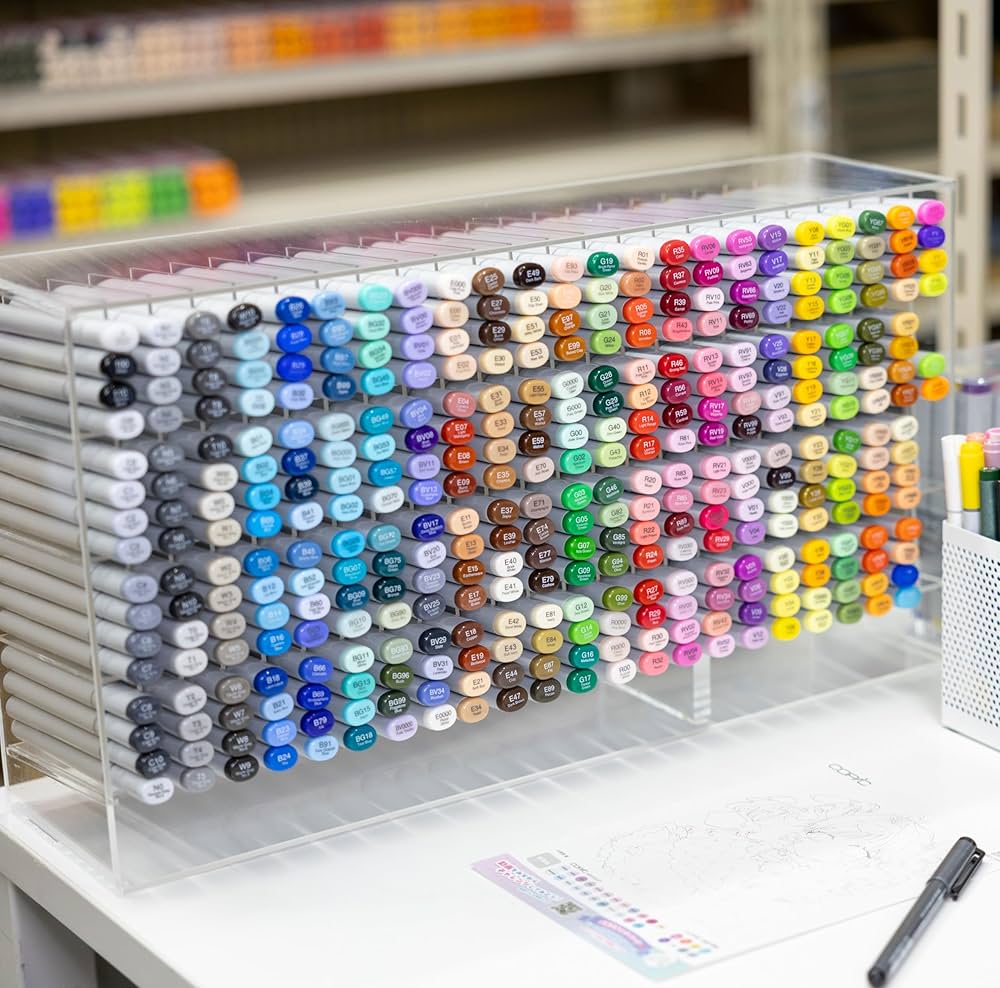 Amazon.co.jp: コピックスケッチ 358色セット オリジナルアクリル