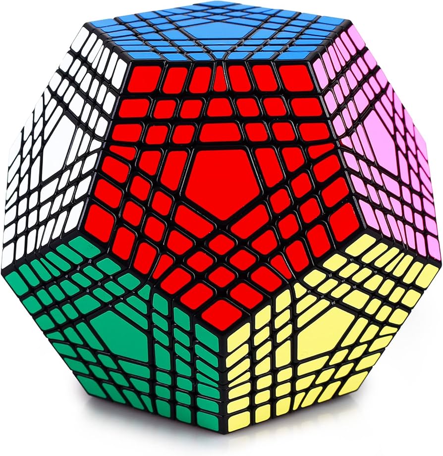Amazon.com: Ganowo Teraminx Speed Cube Megaminx Magic Cube 7x7