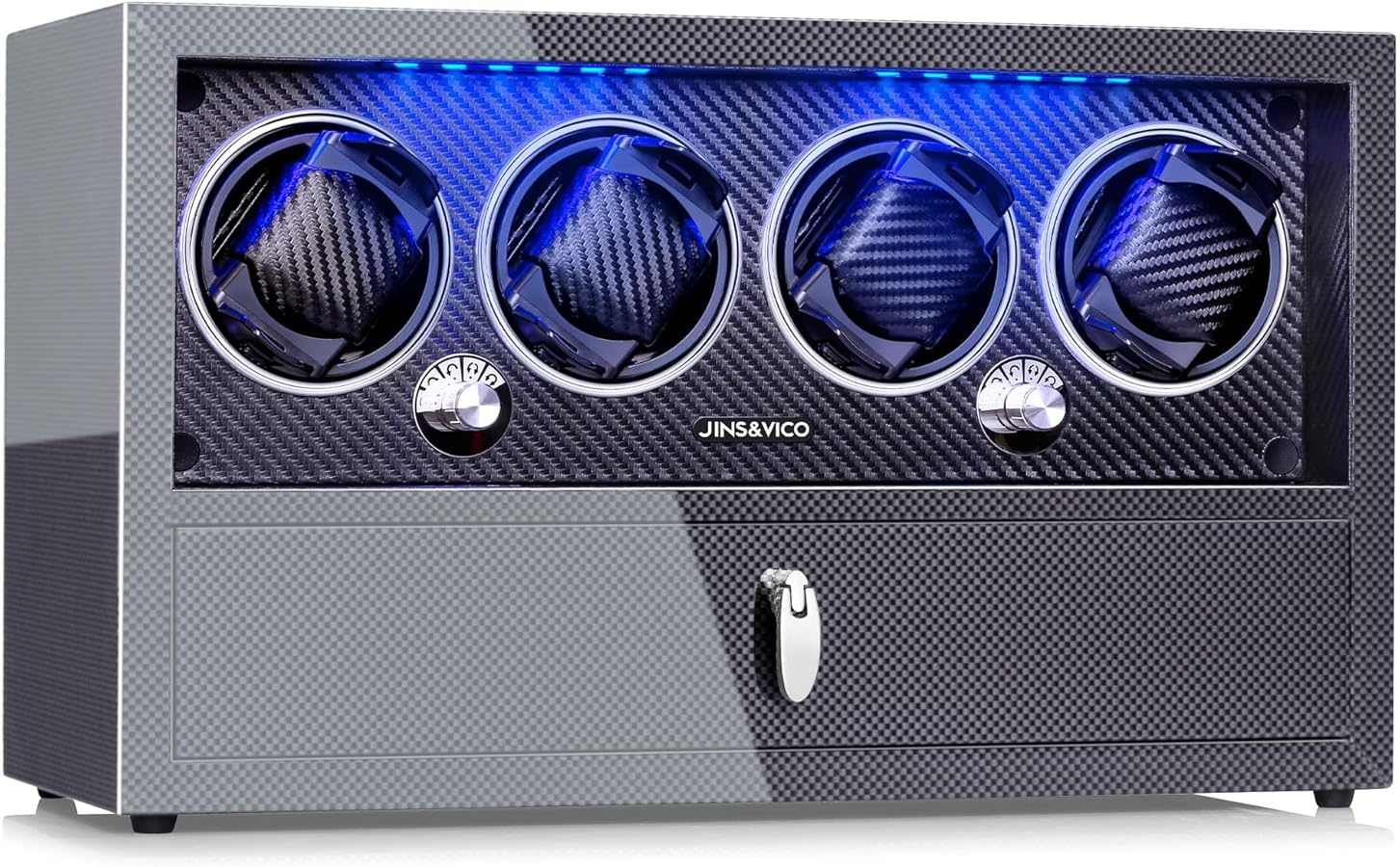 Amazon | ワインディングマシーン 4本巻き 腕時計自動巻き上げ機