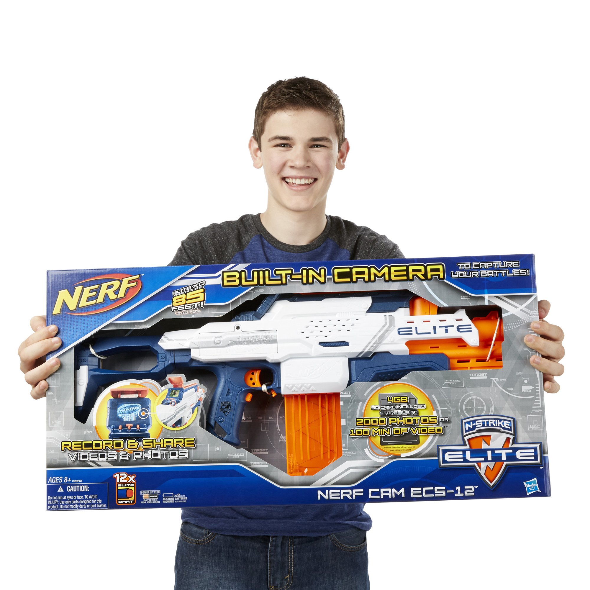 Amazon.co.jp: NERF N-Strike Elite CAM ECS-12 : おもちゃ